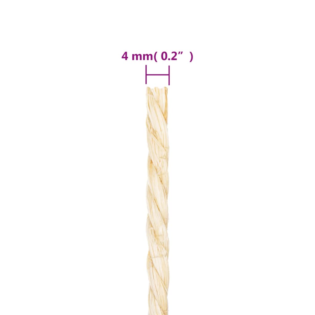 reb 100 % sisal 4 mm 500 m