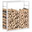 brændestativ 80x28x86 cm rustfrit stål