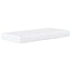 daybed med madras 90x200 cm stof cremefarvet