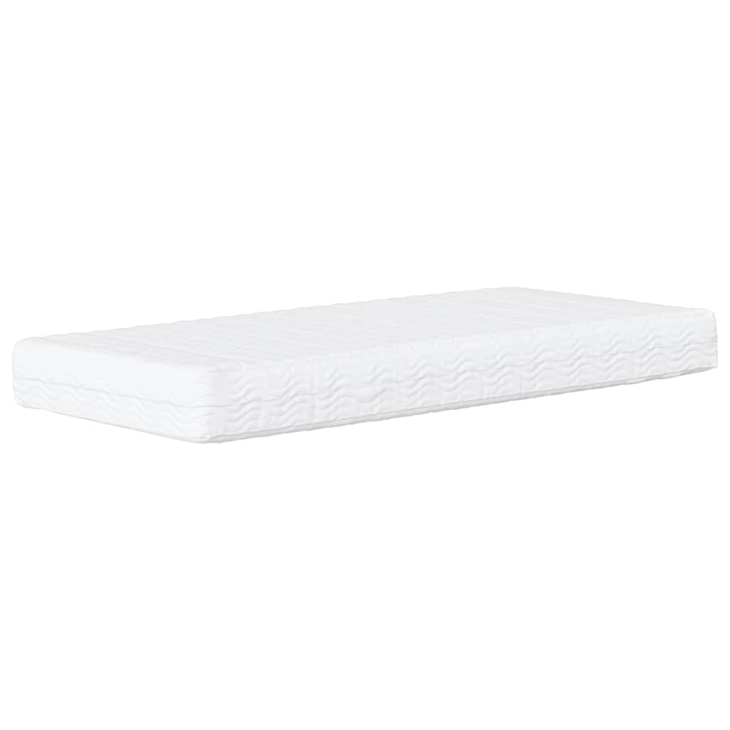 daybed med madras 100x200 cm velour blå