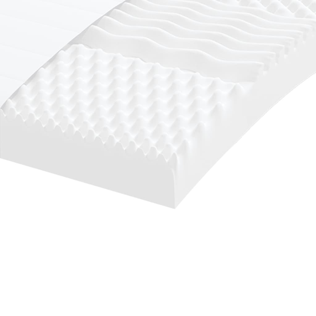 daybed med udtræk og madras 100x200 cm velour lysegrå