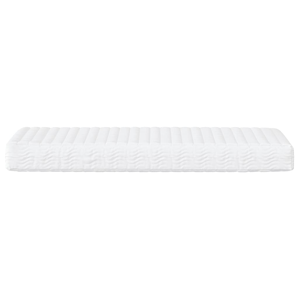 daybed med madras 90x200 cm kunstlæder hvid