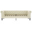 daybed med madras 90x200 cm kunstlæder cremefarvet