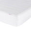 daybed med madras 90x200 cm kunstlæder cremefarvet