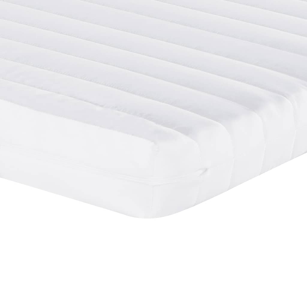daybed med udtræk og madras 90x200 cm velour lyserød