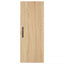 skab 34,5x34x180 cm konstrueret træ sonoma-eg