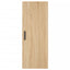 skab 34,5x34x180 cm konstrueret træ sonoma-eg