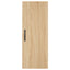 skab 34,5x34x180 cm konstrueret træ sonoma-eg