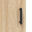 skab 34,5x34x180 cm konstrueret træ sonoma-eg