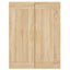 højskab 69,5x34x180 cm konstrueret træ sonoma-eg