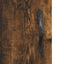 højskab 69,5x34x180 cm konstrueret træ røget egetræsfarve