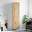 skab 34,5x34x180 cm konstrueret træ sonoma-eg
