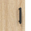 skab 34,5x34x180 cm konstrueret træ sonoma-eg