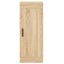 skab 34,5x34x180 cm konstrueret træ sonoma-eg