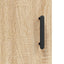 skab 34,5x34x180 cm konstrueret træ sonoma-eg