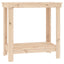 arbejdsbord 80x50x80 cm massivt fyrretræ