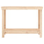 arbejdsbord 110x50x80 cm massivt fyrretræ