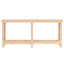 arbejdsbord 180x50x80 cm massivt fyrretræ