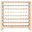 vinreol 109,5x30x107,5 cm massivt fyrretræ