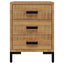 sengeborde 2 stk. 40x30x55 cm massivt fyrretræ