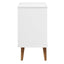 sengebord MOLDE 40x35x65 cm massivt fyrretræ hvid