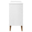sengebord MOLDE 113x40x80 cm massivt fyrretræ hvid