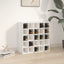 vinskab hvid 56x25x56 cm massivt træ fyrretræ