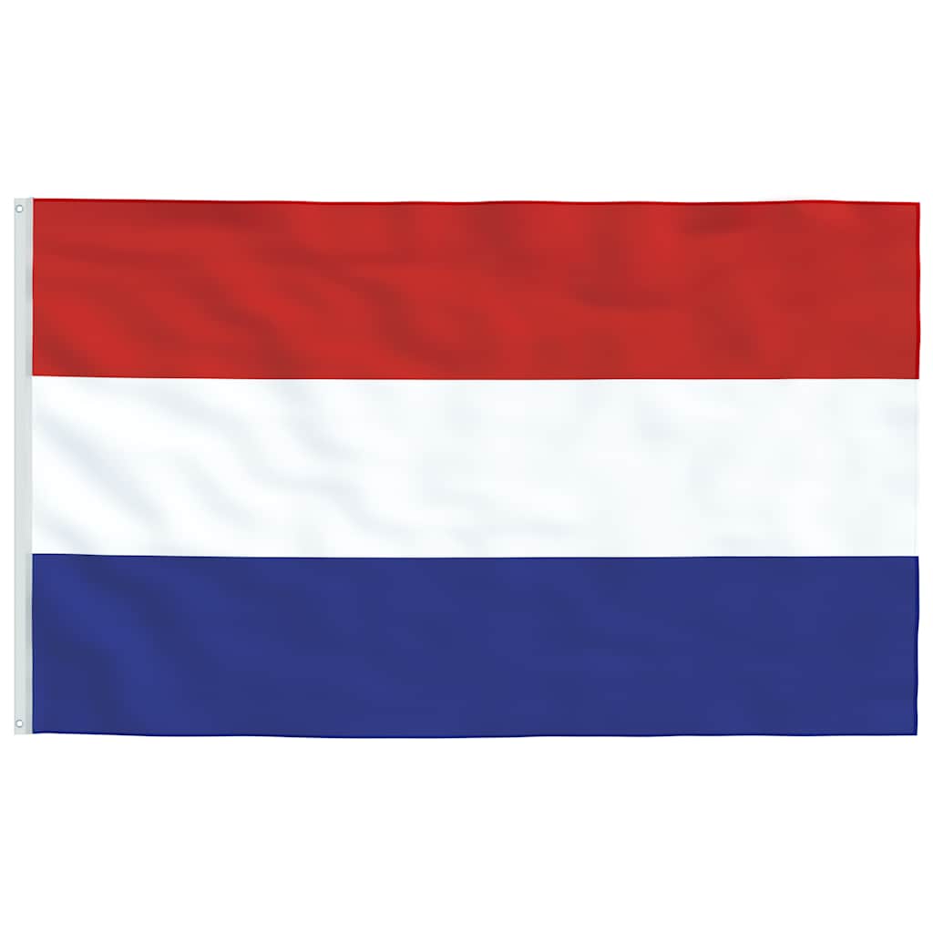 Holland flag og flagstang 6,08 m aluminium