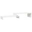 skærmholder (52-101)x22x14 cm massivt fyrretræ hvid
