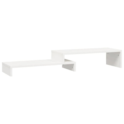 skærmholder (52-101)x22x14 cm massivt fyrretræ hvid
