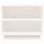 sofabord 90x49x40,5 cm massivt fyrretræ hvid