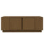 sofabord 110x50x40 cm massivt fyrretræ gyldenbrun