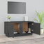 tv-bord 80x35x40,5 cm massivt fyrretræ grå