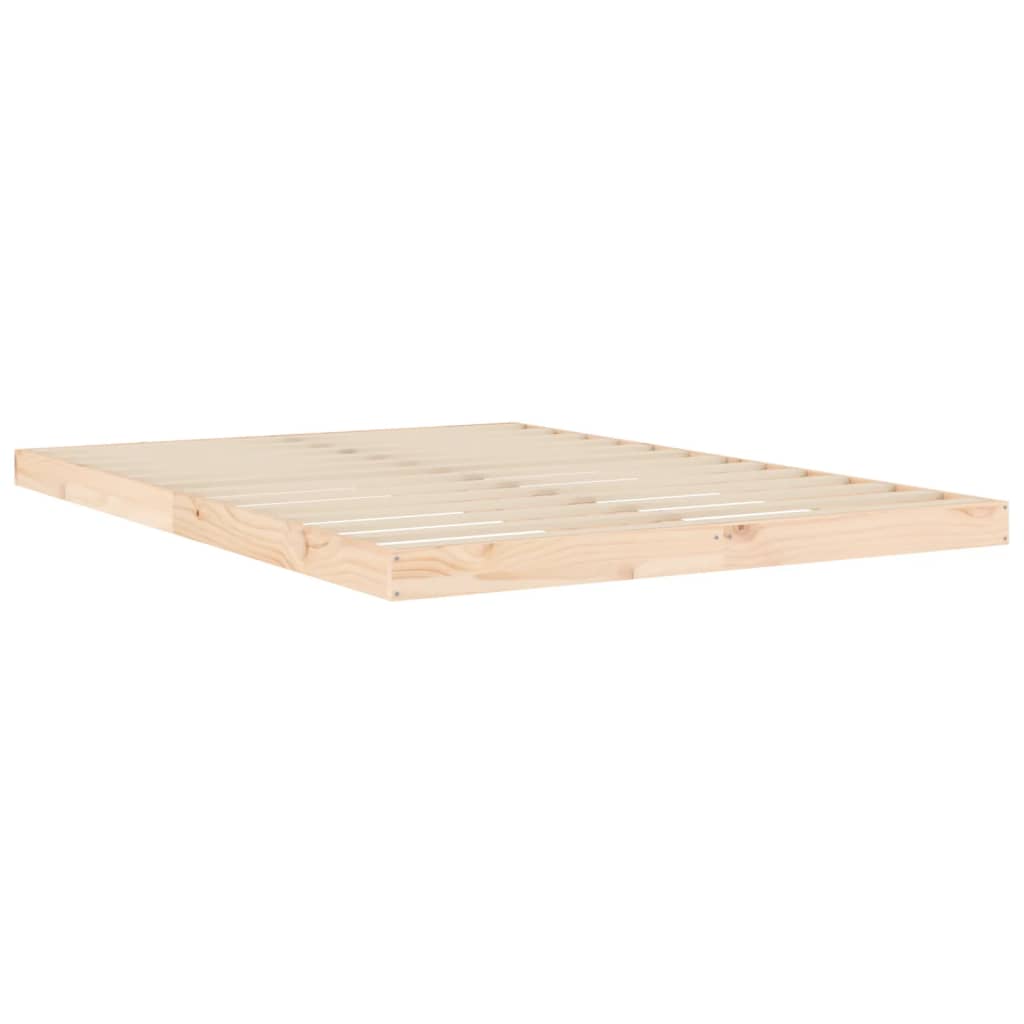 sengeramme 140x200 cm massivt fyrretræ