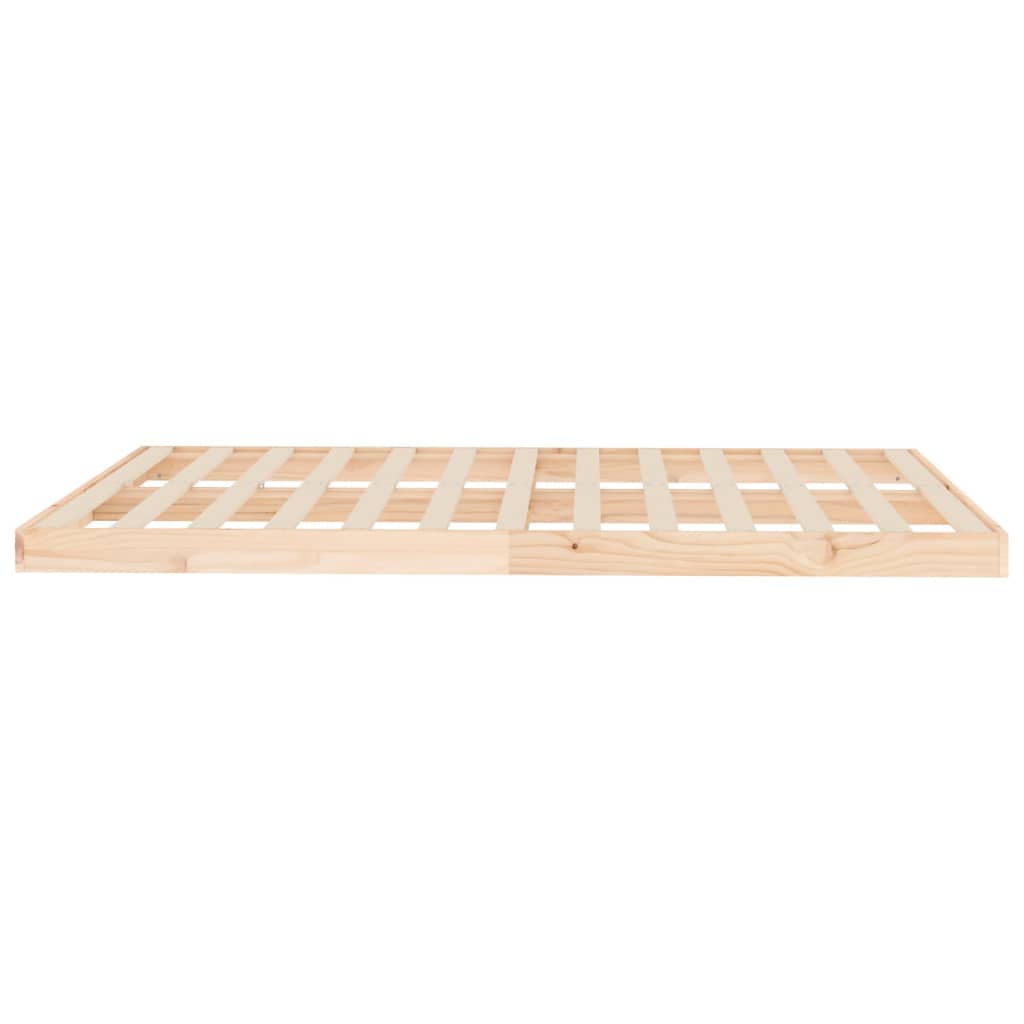 sengeramme 140x200 cm massivt fyrretræ