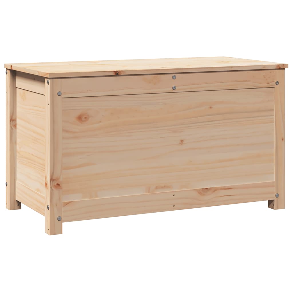 opbevaringskasse 80x40x45,5 cm massivt fyrretræ