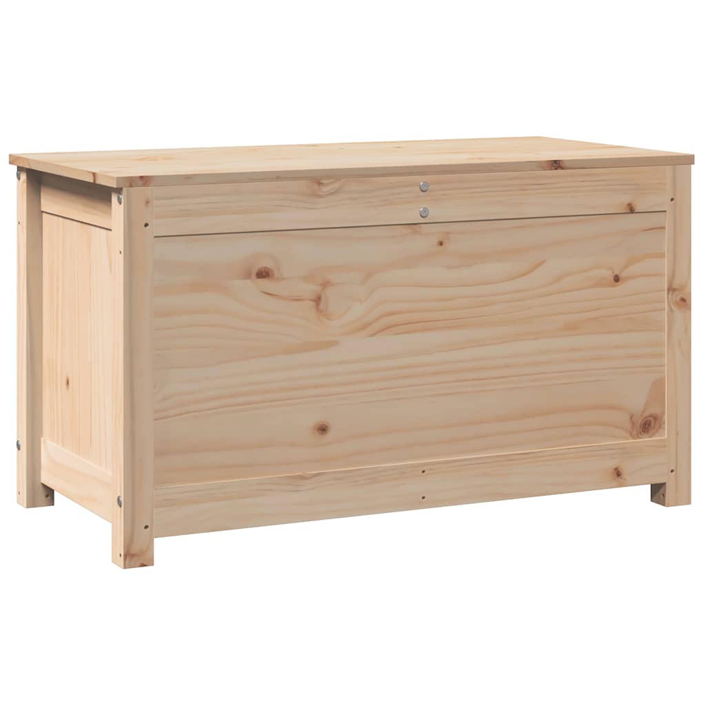 opbevaringskasse 80x40x45,5 cm massivt fyrretræ