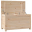 opbevaringskasse 80x40x45,5 cm massivt fyrretræ