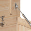 opbevaringskasse 80x40x45,5 cm massivt fyrretræ
