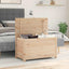 opbevaringskasse 80x40x45,5 cm massivt fyrretræ