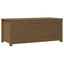 opbevaringskasse 110x50x45,5 cm massivt fyrretræ gyldenbrun