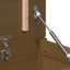 opbevaringskasse 110x50x45,5 cm massivt fyrretræ gyldenbrun