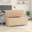 bænk 110x41x76,5 cm massivt fyrretræ