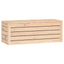 opbevaringskasse 89x36,5x33 cm massivt fyrretræ