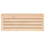 opbevaringskasse 89x36,5x33 cm massivt fyrretræ