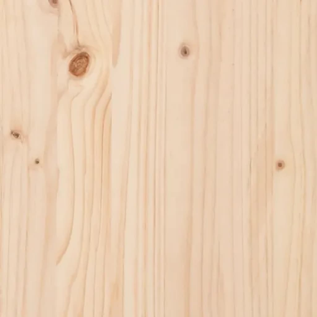 opbevaringskasse 89x36,5x33 cm massivt fyrretræ