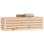 opbevaringskasse 109x36,5x33 cm massivt fyrretræ