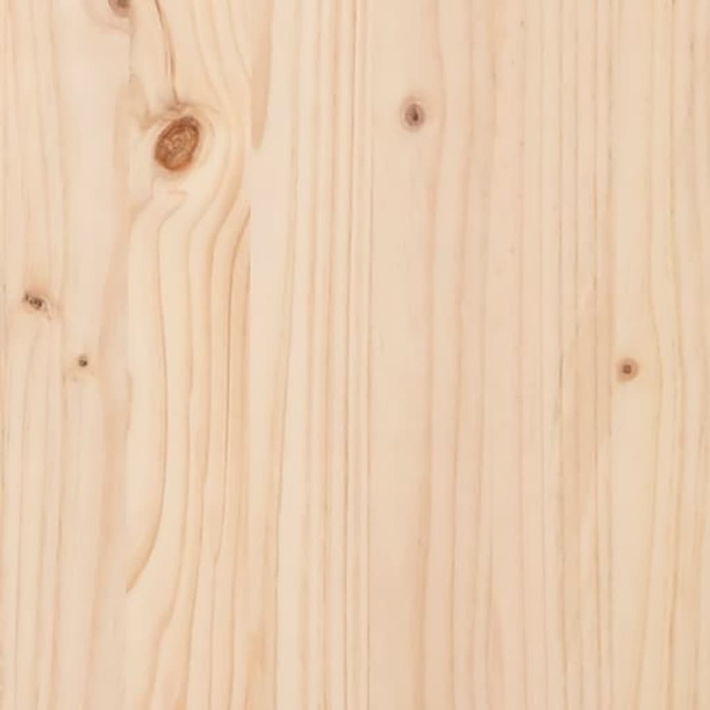 opbevaringskasse 109x36,5x33 cm massivt fyrretræ