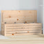 opbevaringskasse 109x36,5x33 cm massivt fyrretræ