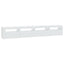 tv-skab med LED-lys 240x35x40 cm hvid